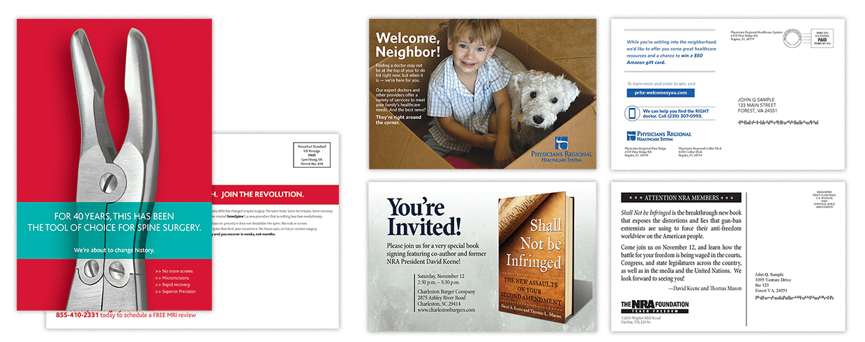 direct mail postcards