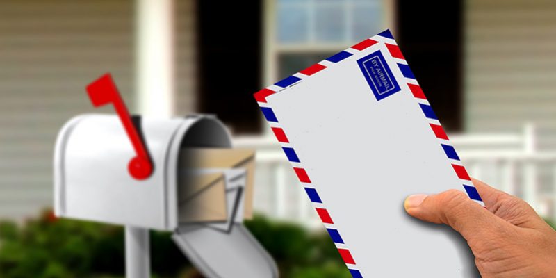 how to send mail to someone's house