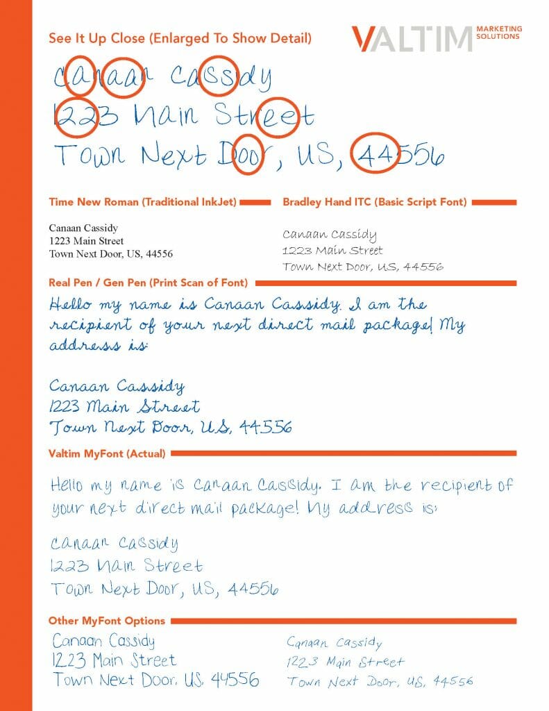 MyFont Example