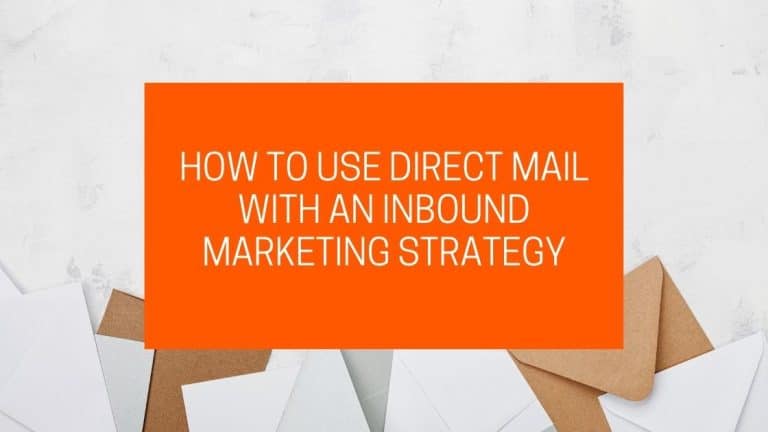 Three Part Direct Strategy Email How to Use Direct Mail with an Inbound Marketing Strategy